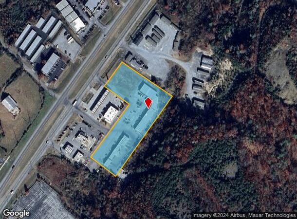  3900 Bristol Hwy, Johnson City, TN Parcel Map