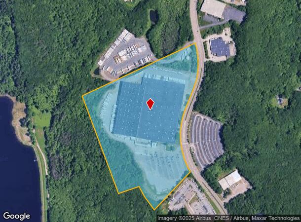  135 Goddard Memorial Dr, Worcester, MA Parcel Map