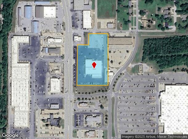 1717 S 4Th St, Chickasha, OK Parcel Map