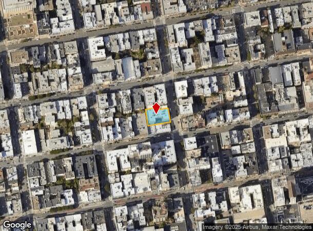  729 Jones St, San Francisco, CA Parcel Map