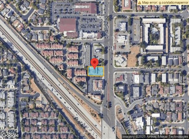  1189 S De Anza Blvd, San Jose, CA Parcel Map