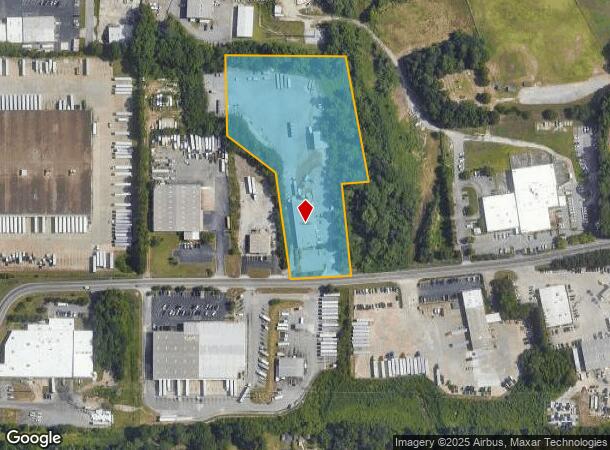  316 Cash Memorial Blvd, Forest Park, GA Parcel Map