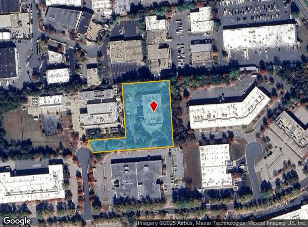 8001 Research Way, Springfield, VA Parcel Map