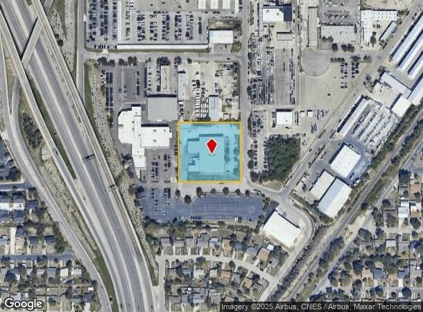 8423 Eastern St, San Antonio, TX Parcel Map