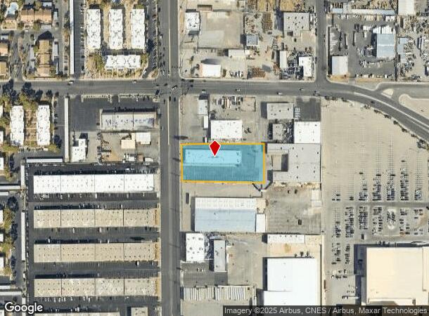  3750 S Valley View Blvd, Las Vegas, NV Parcel Map