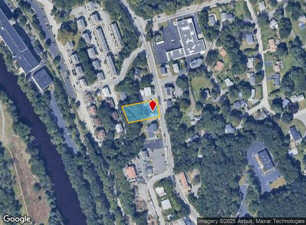  1394 Mendon Rd, Cumberland, RI Parcel Map