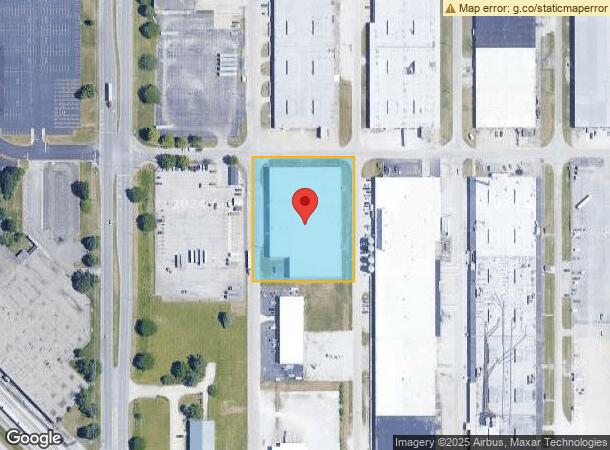  1383 Aberdeen St, Terre Haute, IN Parcel Map