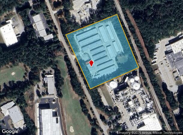  410 Dividend Dr, Peachtree City, GA Parcel Map