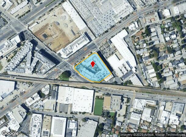 8770 Washington Blvd, Culver City, CA Parcel Map