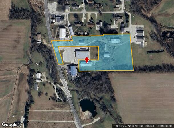  8734 N Highway 421, Napoleon, IN Parcel Map