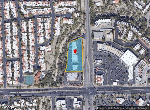  5635 N Swan Rd, Tucson, AZ Parcel Map