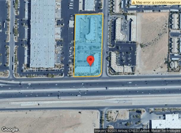  6635 S Tenaya Way, Las Vegas, NV Parcel Map