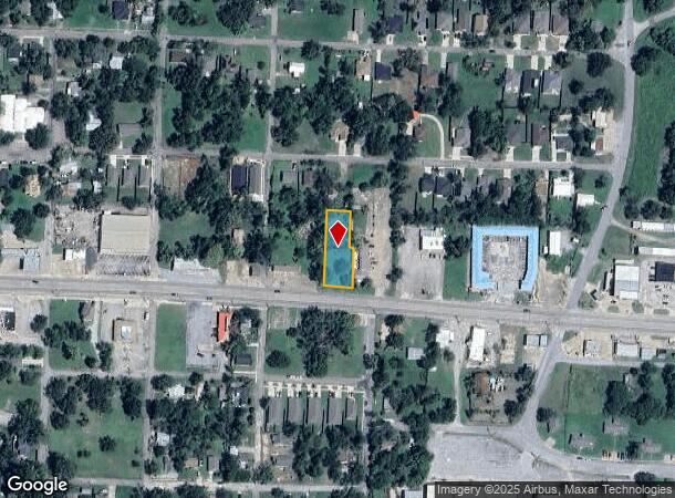  615 E Sam Rayburn Dr, Bonham, TX Parcel Map