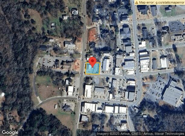  116 N Washington St, Lincolnton, GA Parcel Map