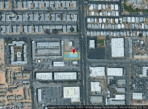 3009 S Valley View Blvd, Las Vegas, NV Parcel Map