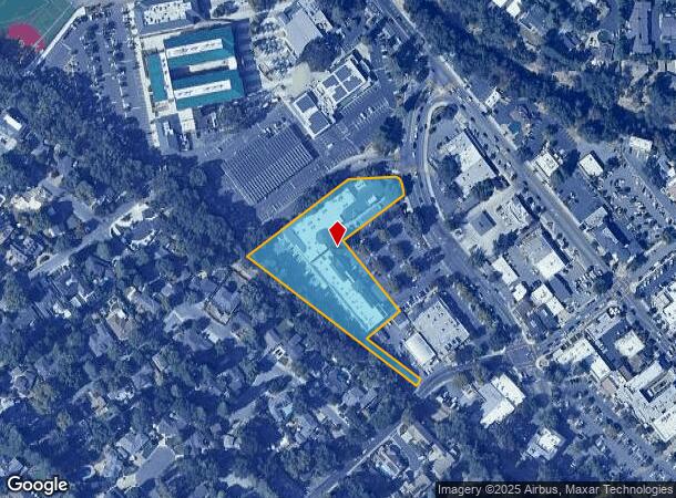  143 Railroad Ave, Danville, CA Parcel Map