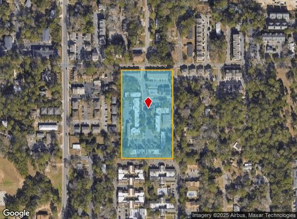  1845 Belle Vue Way, Tallahassee, FL Parcel Map