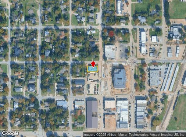 301 W Avenue F, Midlothian, TX Parcel Map