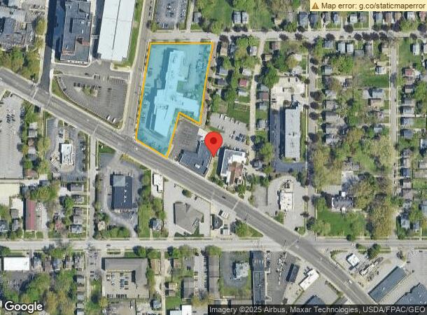  603 E Market St, Akron, OH Parcel Map