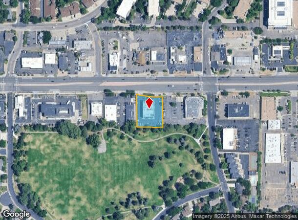  7150 E Hampden Ave, Denver, CO Parcel Map