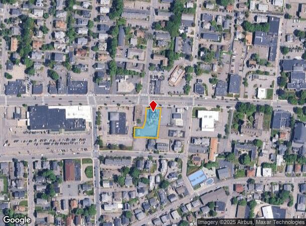  802 Main St, Waltham, MA Parcel Map