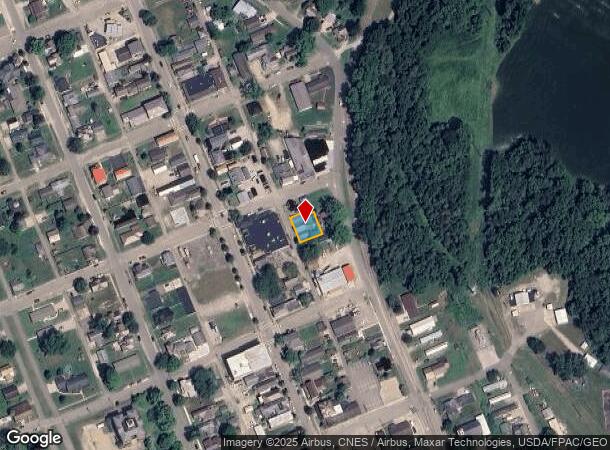  603 E High St, Dresden, OH Parcel Map