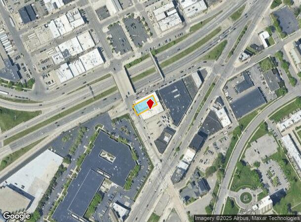 1400 E Fisher Fwy, Detroit, MI Parcel Map