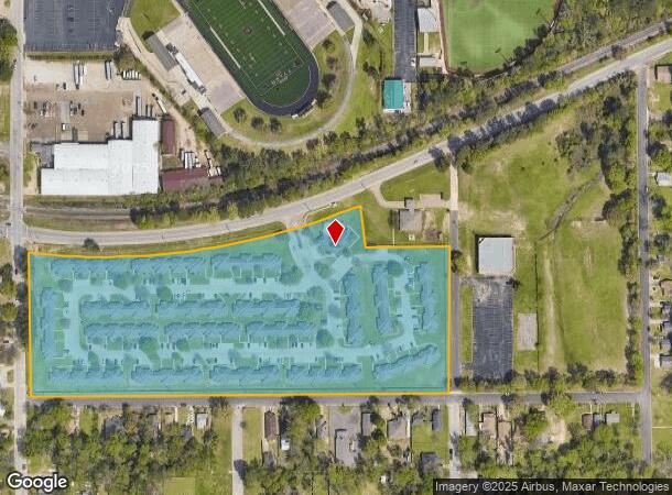 2002 Bellwood Rd, Tyler, TX Parcel Map