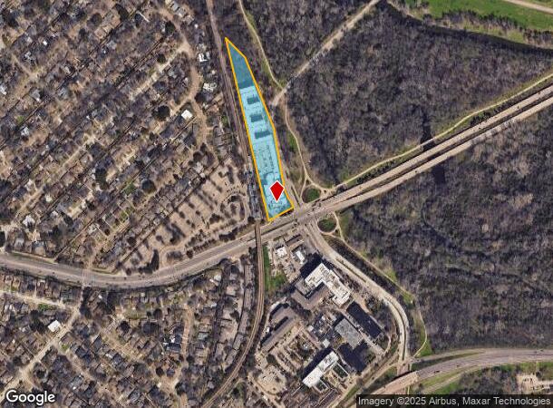  7545 E Northwest Hwy, Dallas, TX Parcel Map