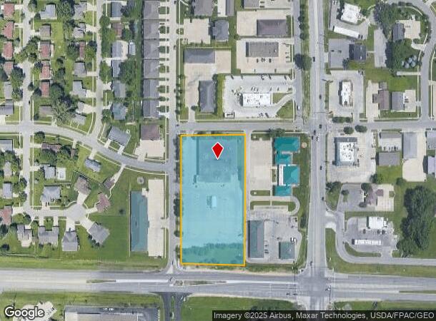 40 W San Marnan Dr, Waterloo, IA Parcel Map