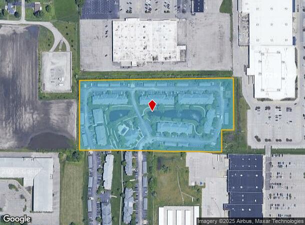  Northbrook Cir, Fairview Heights, IL Parcel Map