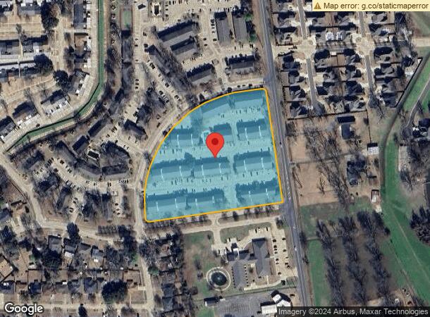  8525 Chalmette Dr, Shreveport, LA Parcel Map