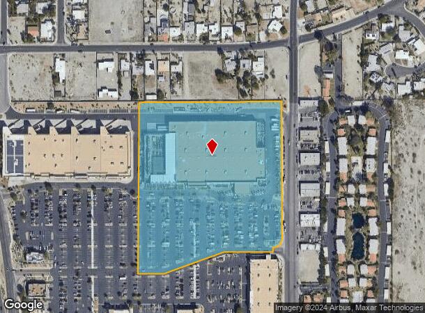  5200 E Ramon Rd, Palm Springs, CA Parcel Map