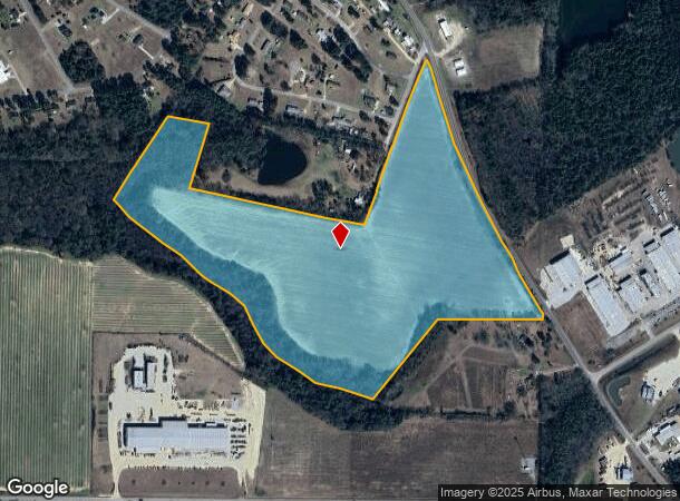  Evergreen Rd, Fitzgerald, GA Parcel Map