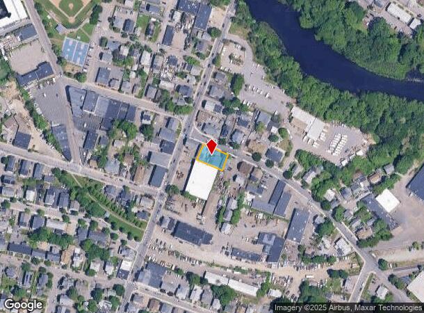  57 Calvary St, Waltham, MA Parcel Map