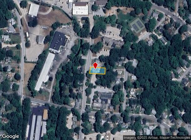 291 Columbia St, Wakefield, RI Parcel Map