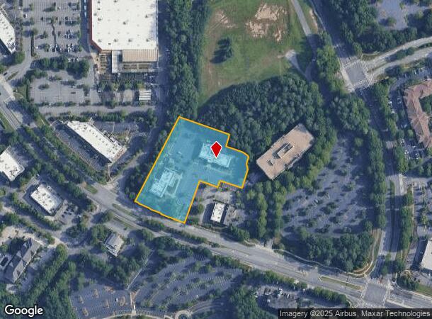 5306 Windward Pky, Alpharetta, GA Parcel Map
