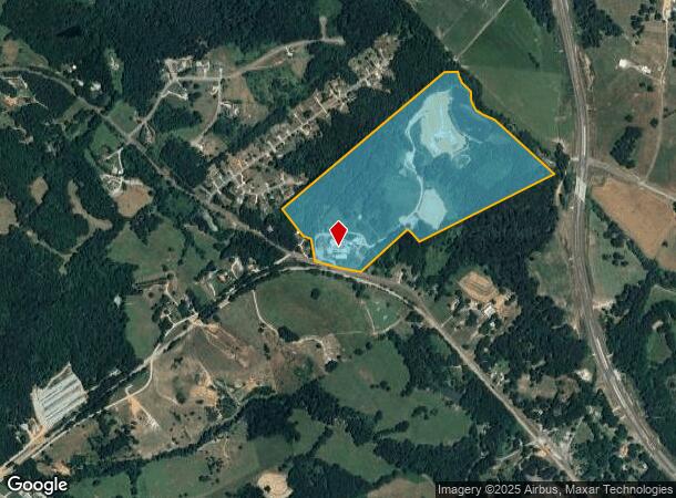  1184 Main St, Talmo, GA Parcel Map