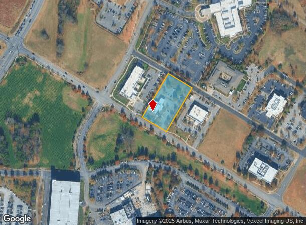  1708 Gateway Blvd, Murfreesboro, TN Parcel Map