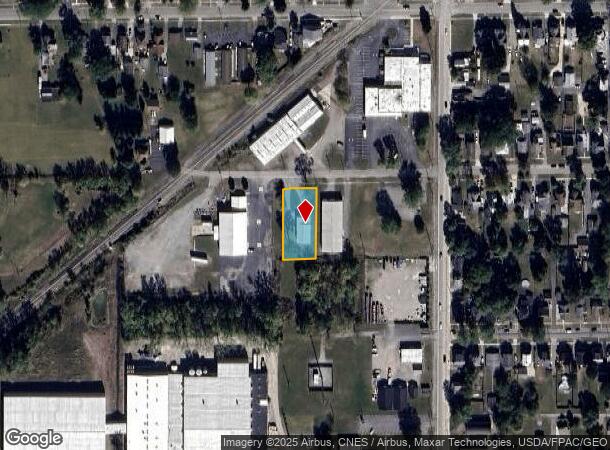  731 W Hardin St, Findlay, OH Parcel Map