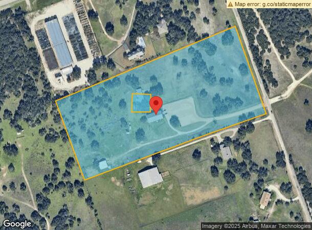  1650 County Road 270, Leander, TX Parcel Map