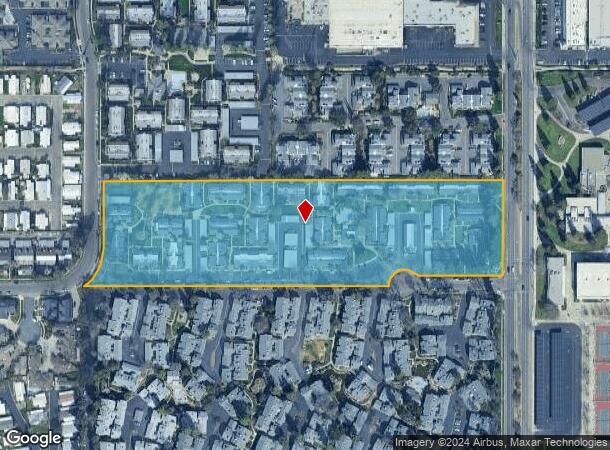  7625 N 1St St, Fresno, CA Parcel Map