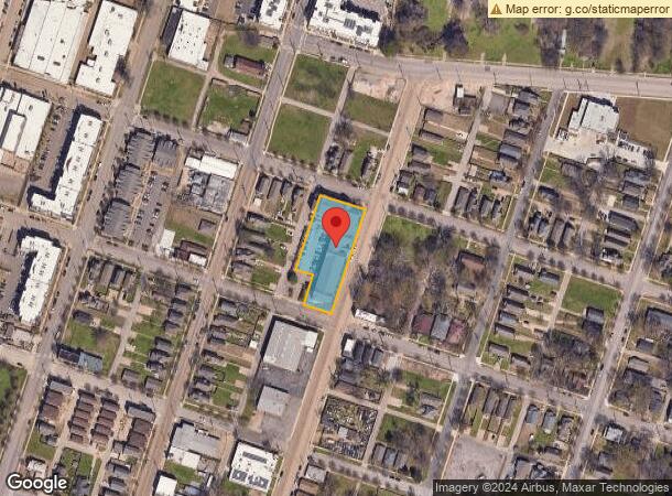  669 N 3Rd St, Memphis, TN Parcel Map