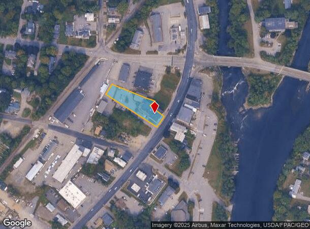 151 Main St, Fairfield, ME Parcel Map