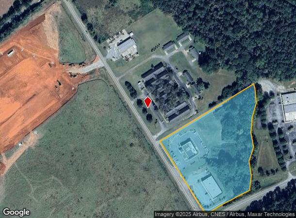  1021 Willow Run Rd, Greensboro, GA Parcel Map