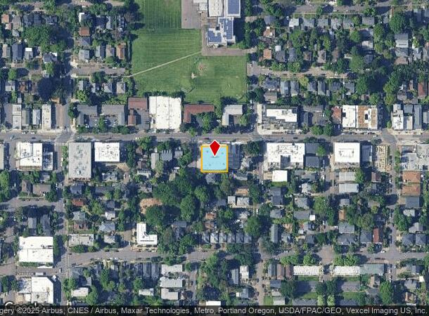 2800 Se Division St, Portland, OR Parcel Map