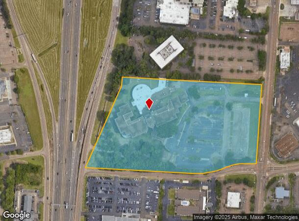 6311 Ridgewood Rd, Jackson, MS Parcel Map