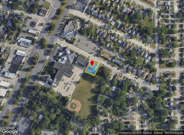 16180 Aurora Ave, Eastpointe, MI Parcel Map