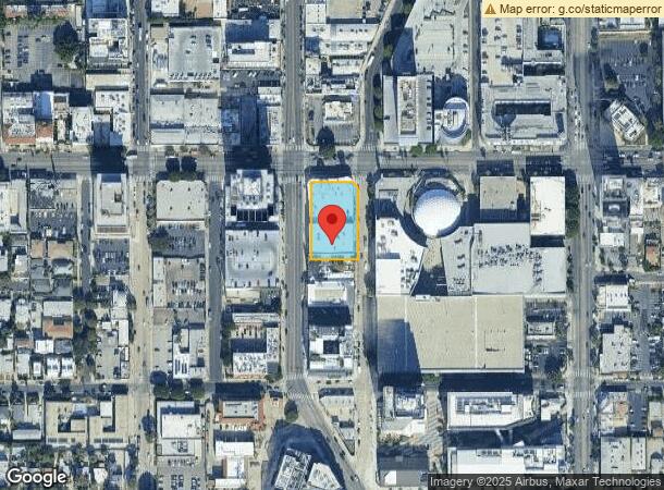  6410 W Sunset Blvd, Los Angeles, CA Parcel Map