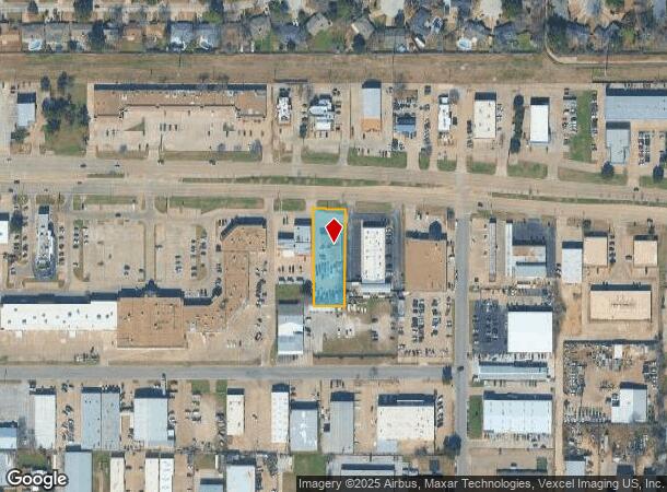  2304 W Pioneer Pky, Pantego, TX Parcel Map